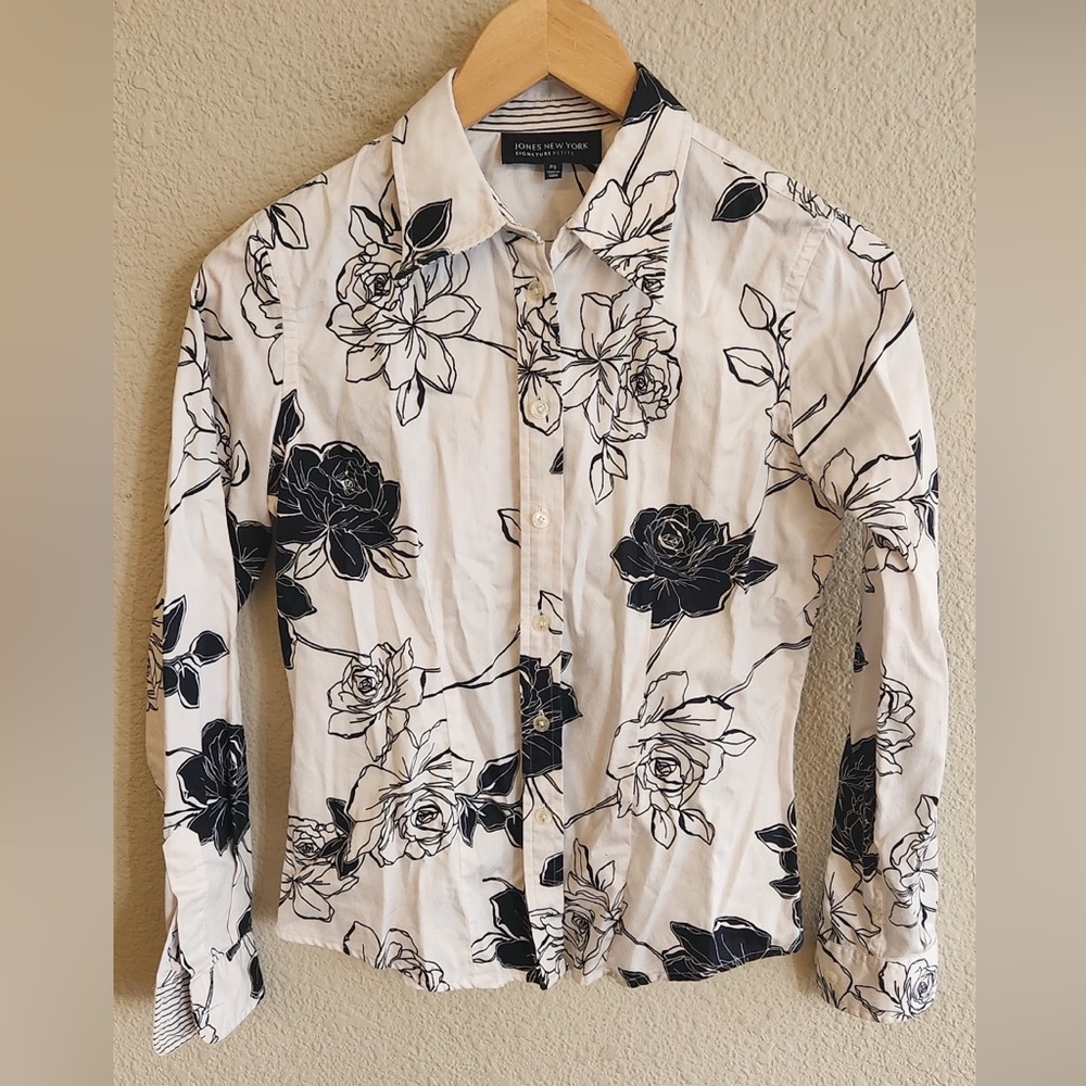 Floral Jones New York Button Up